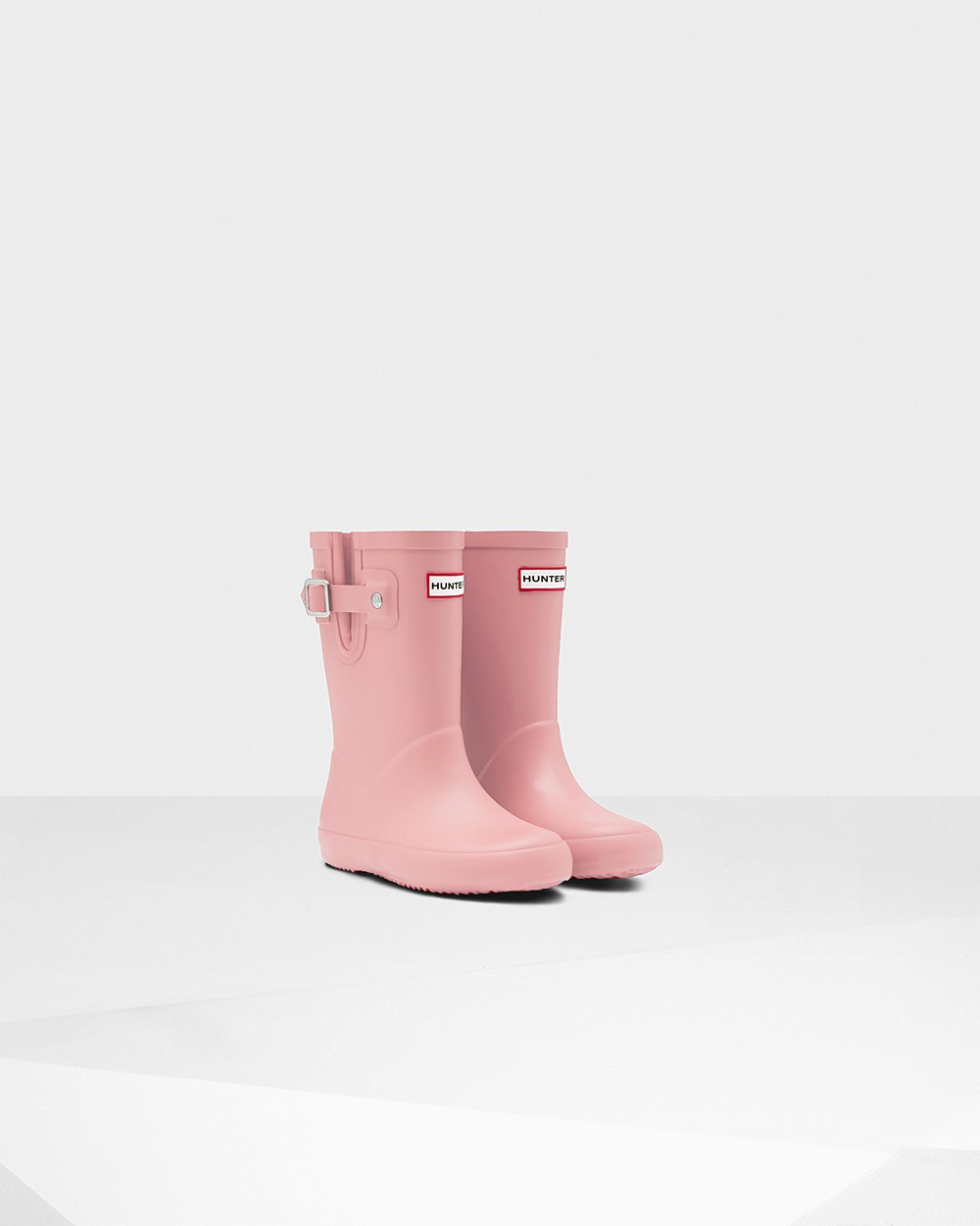 Galochas Hunter Criança Rosa - Original First Flat Sole - 76KCWRQMY
